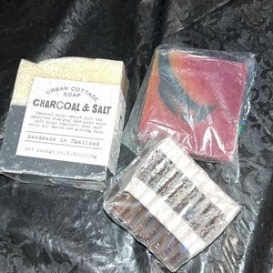 Three Scented Bar Handmade Soaps NWOT